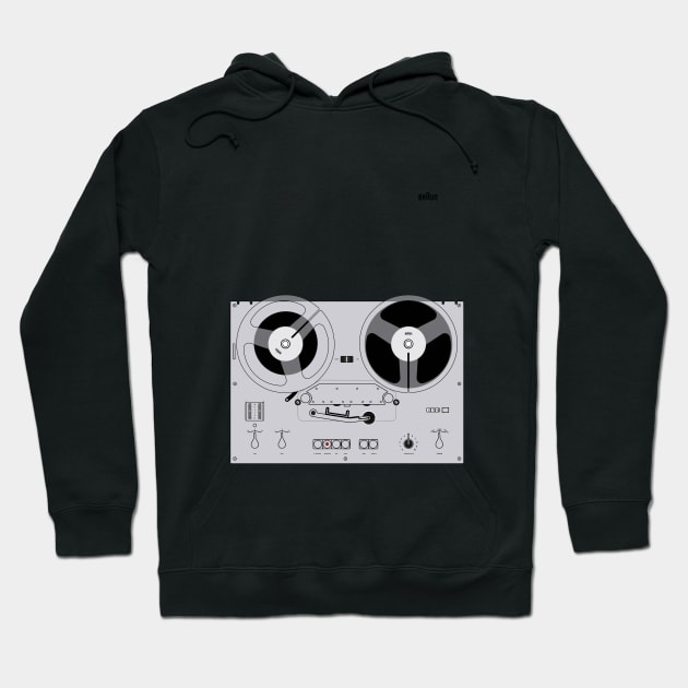 TG60 Tape Recorder Braun - Dieter Rams Design Hoodie by sub88